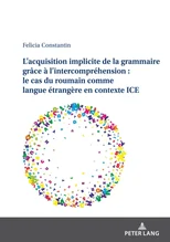 L'Acquisition Implicite de la Grammaire Grace A l'Intercomprehension