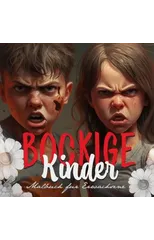 Grumpy Kids Coloring Book for Adults