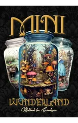 Jars in Wonderland Grayscale Coloring Book for Adults - Jars Coloring Book