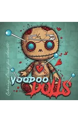 Voodoo Dolls Coloring Book for Adults