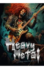 Heavy Metal Coloring Book for Adults