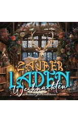 Wizard Shop Christmas Coloring Book for Adults