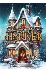 Christmas Houses Coloring Book for Adults