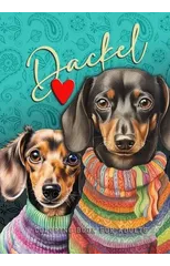 Dachshund Coloring Book for Adults