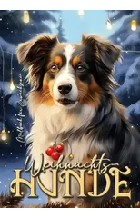 Christmas Dogs Coloring Book for Adults