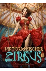 Victorian Circus Coloring Book for Adults 2