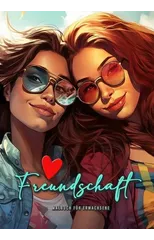 Friendship Coloring Book for Adults