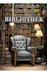 Library Coloring Book for Adults