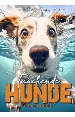 Diving Dogs Coloring Book for Adults