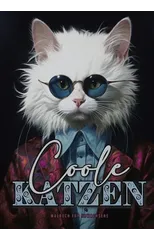 Cool Cats Coloring Book for Adults