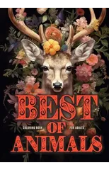 Best of Animals Coloring Book for Adults