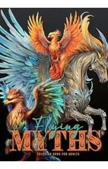Flying Myths Coloring Book for Adults