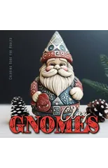 Clay Gnomes Coloring Book for Adults