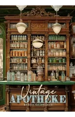 Victorian Pharmacy Coloring Book for Adults