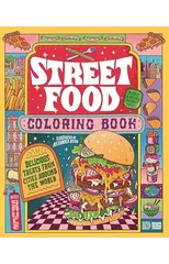 Street Food Coloring Book