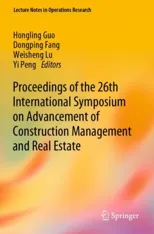 Proceedings of the 26th International Symposium on Advancement of Construction Management and Real Estate