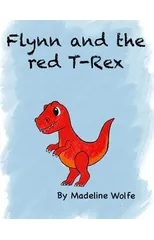 Flynn and the red T-rex