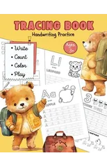 Tracing Book - Handwriting Practice - Ages 3+