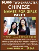 Learn Mandarin Chinese Two-Character Chinese Names for Girls (Part 1)