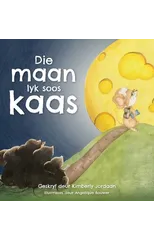 Die maan lyk soos kaas