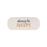 Sass & Belle Metallic Monochrome Awesome Glasses Case