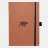 A4 Brown Bear Nbook Dotted