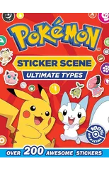 POKEMON ULTIMATE TYPES STICKER SCENE