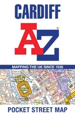 Cardiff A-Z Pocket Street Map