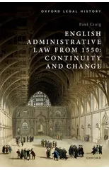 English Administrative Law from 1550