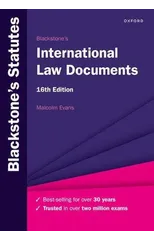 Blackstone's International Law Documents