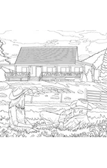 The Unofficial Yellowstone Coloring Book
