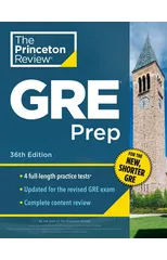 Princeton Review GRE Prep, 36th Edition