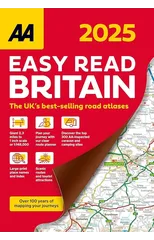 AA Easy Read Atlas Britain 2025