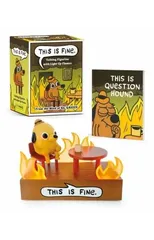 This Is Fine Talking Figurine