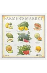 Farmer's Market 2025 Wall Calendar