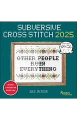 Subversive Cross Stitch 2025 Wall Calendar