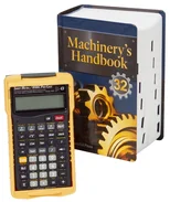 Machinery’s Handbook & 4090 Sheet Metal / HVAC Pro Calc Calculator (Set)