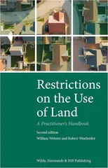 Restrictions on the Use of Land