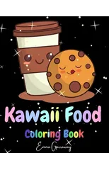 Kawaii Food Coloring Book
