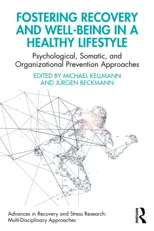 Fostering Recovery and Well-being in a Healthy Lifestyle