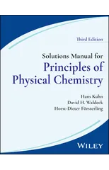Solutions Manual for Principles of Physical Chemistry, 3rd Edition