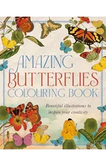 Amazing Butterflies Colouring Book