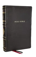 RSV Personal Size Bible with Cross References, Black Leathersoft, (Sovereign Collection)