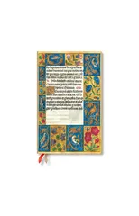 Spinola Hours (Ancient Illumination) Maxi 12-month Horizontal Hardback Dayplanner 2025 (Elastic Band Closure)