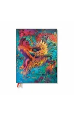 Humming Dragon (Android Jones Collection) Ultra 12-month Day-at-a-time Softcover Flexi Dayplanner 2025 (Elastic Band Closure)