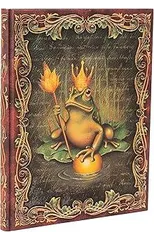The Brothers Grimm, Frog Prince (Fairy Tale Collection) Ultra Lined Hardback Journal (Elastic Band Closure)