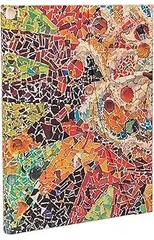 Gaudi’s Sun (Gaudi’s Mosaics) Ultra Unlined Hardback Journal (Wrap Closure)