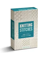 Knitting Stitches Card Deck