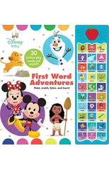 Apple Disney Baby First Word Adventures Sound Book