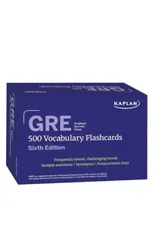 GRE Vocabulary Flashcards, Sixth Edition + Online Access to Review Your Cards, a Practice Test, and Video Tutorials